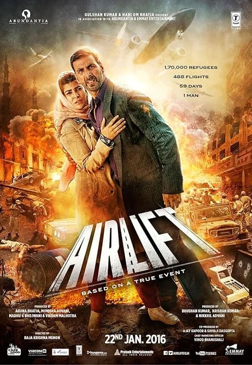 Airlift film posteri