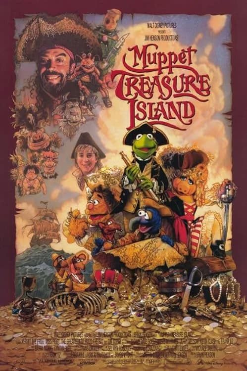 Muppet Treasure Island film posteri