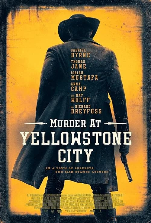 Murder at Yellowstone City film posteri