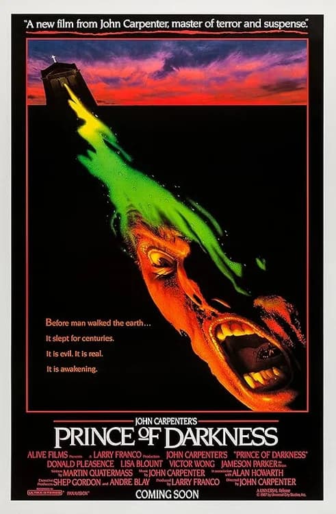Prince of Darkness film posteri