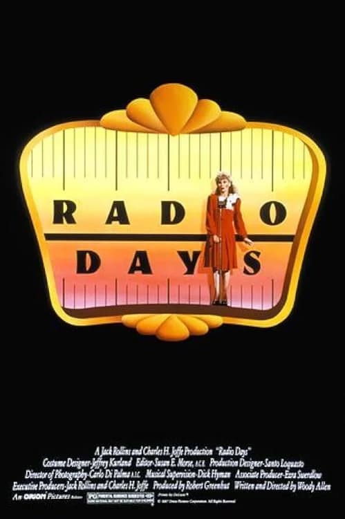 Radio Days film posteri