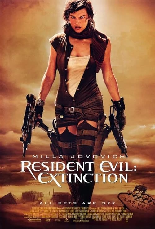 Resident Evil: Extinction film posteri