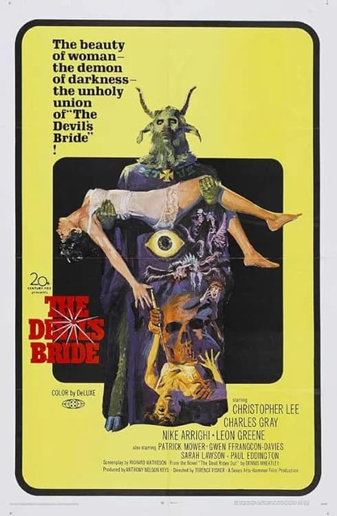 The Devil Rides Out film posteri