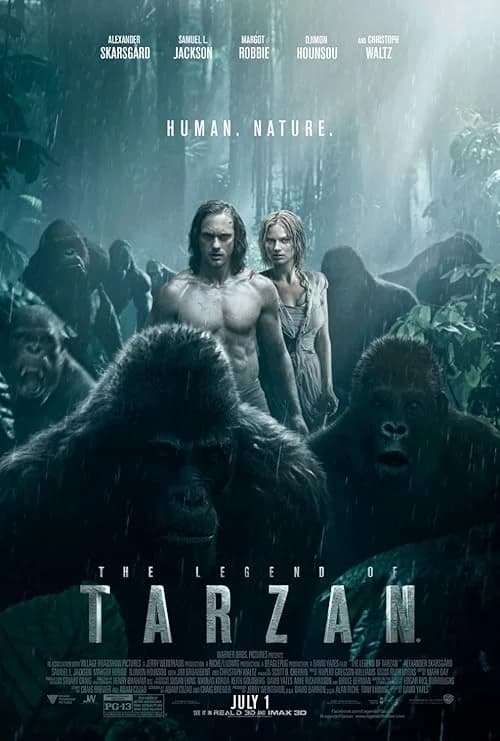 The Legend of Tarzan film posteri