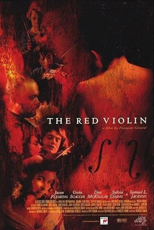 The Red Violin film posteri